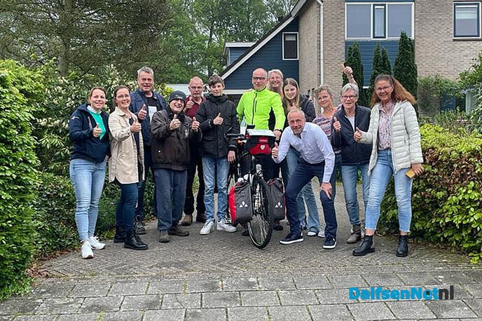 Henk Hilbolling op fietsreis naar Rome (deel 1) - Foto: Eigen geleverde foto