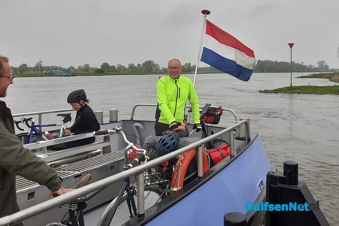 Henk Hilbolling op fietsreis naar Rome (deel 1) - Foto: Eigen geleverde foto