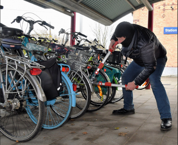 Laat je elektrische  fiets niet stelen