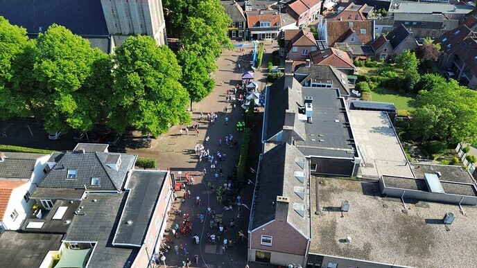 Wandel 3 daagse vanuit lucht - Foto: Ingezonden foto