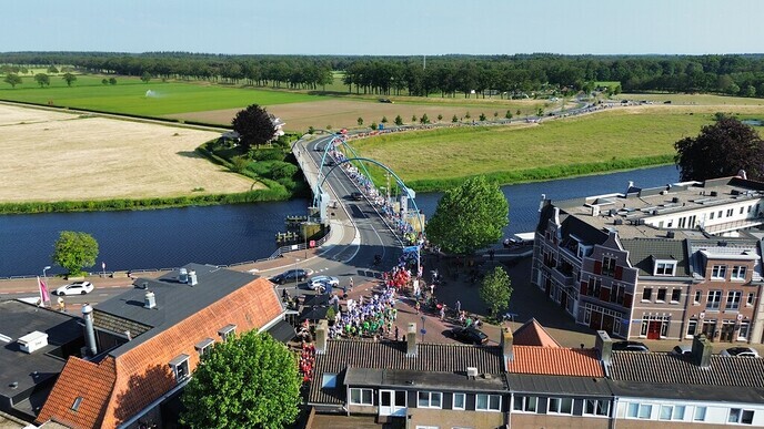Wandel 3 daagse vanuit lucht - Foto: Ingezonden foto