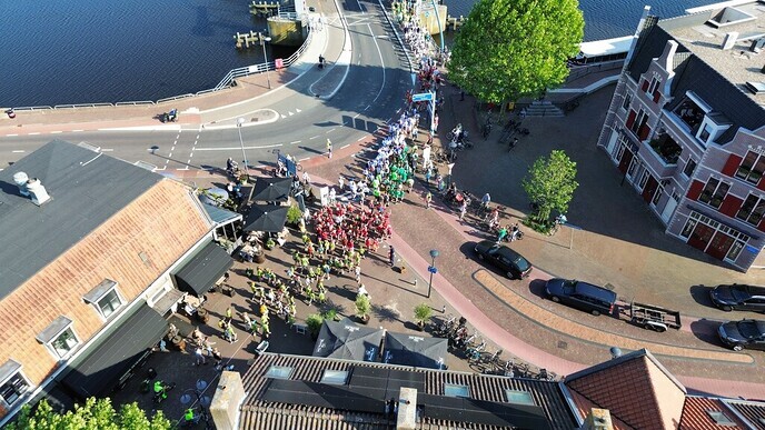 Wandel 3 daagse vanuit lucht - Foto: Ingezonden foto
