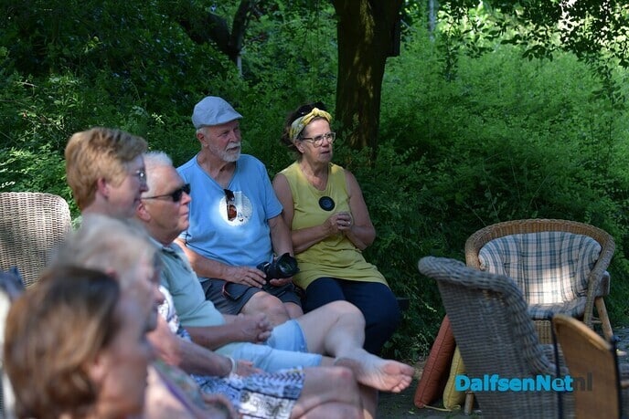 Warme muziek in veel schaduwrijke tuinen een succes - Foto: Johan Bokma