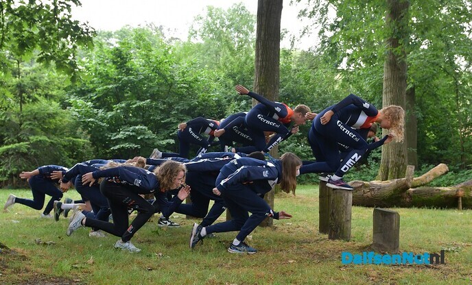 Shorttrackers op Buitenplaats Gerner - Foto: Johan Bokma
