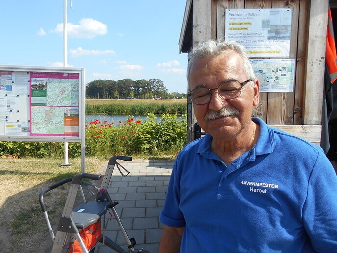 Havenmeester Haroet: Bedankt Dalfsen
