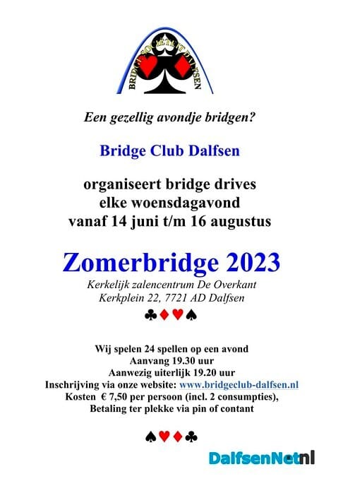 Zomerbridge 2023 - Foto: Ingezonden foto