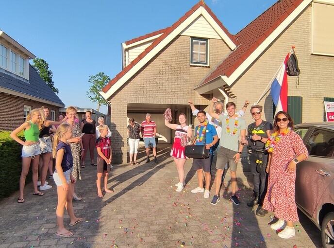 Gemeente Dalfsen en Saam welzijn bij geslaagden - Foto: Ingezonden foto