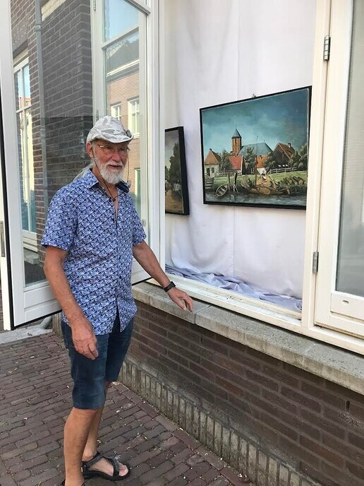 Johan Geerts exposeert voor derde keer bij AH Dalfsen - Foto: Ingezonden foto