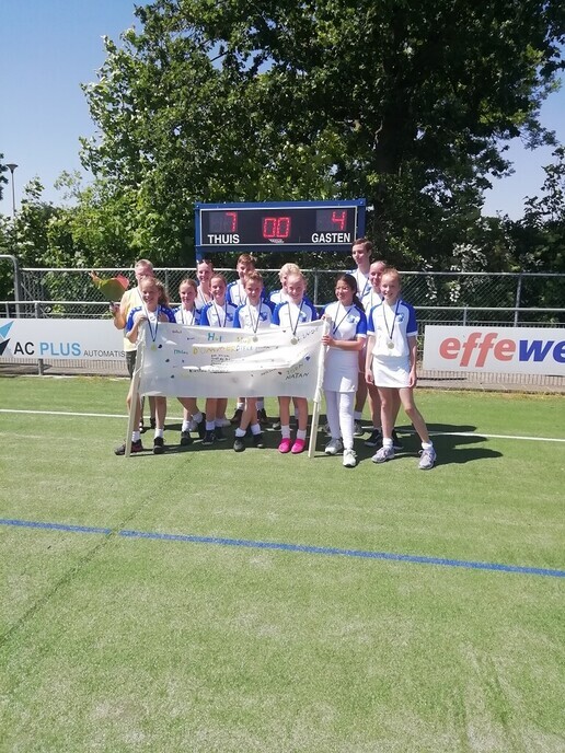 Korfballers d’Ommerdieck C1 kampioen  - Foto: Ingezonden foto
