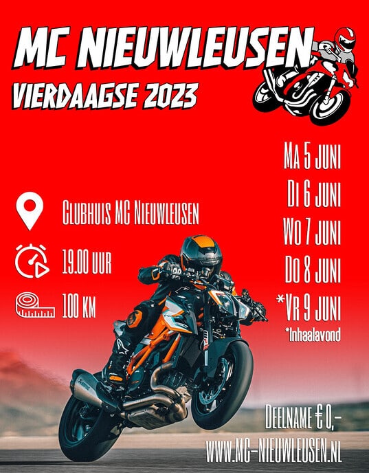 Vierdaagse bij Motorclub Nieuwleusen - Foto: Ingezonden foto