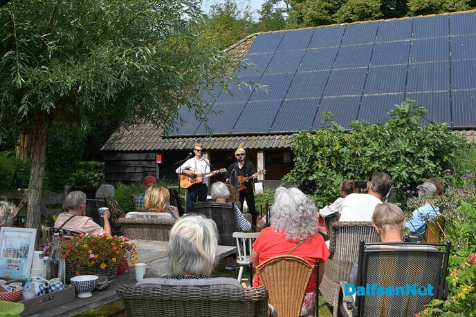 Tweede editie Muziek in de tuin geeft ook jonge talenten een kans - Foto: Johan Bokma