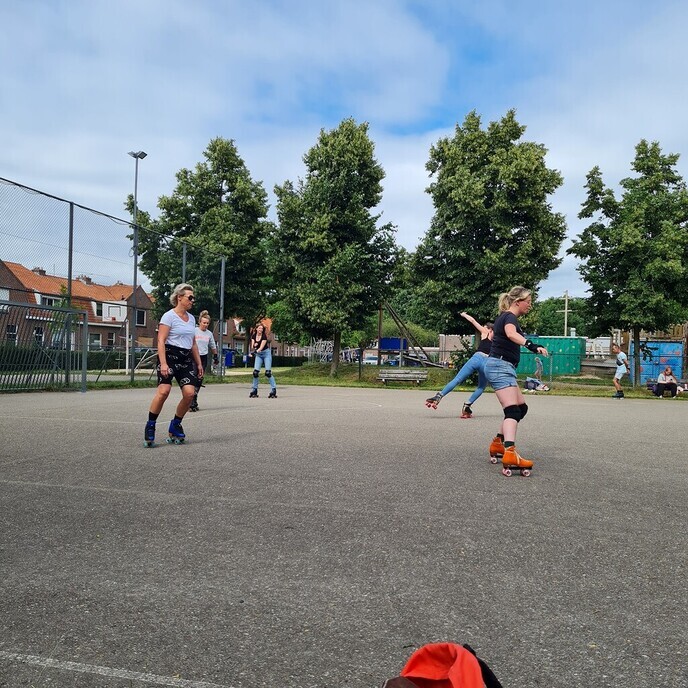 Roller jam in Zwolle als onderdeel WorldWide Rollout Day  - Foto: Ingezonden foto