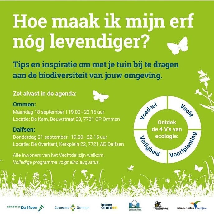 Vechtdal bewoners opgelet! - Foto: Ingezonden foto