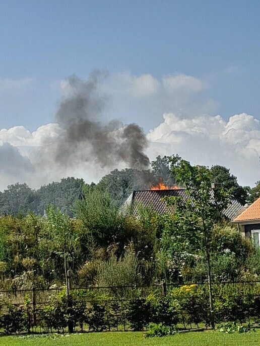 Woning brand Lemele - Foto: Wim Jansen