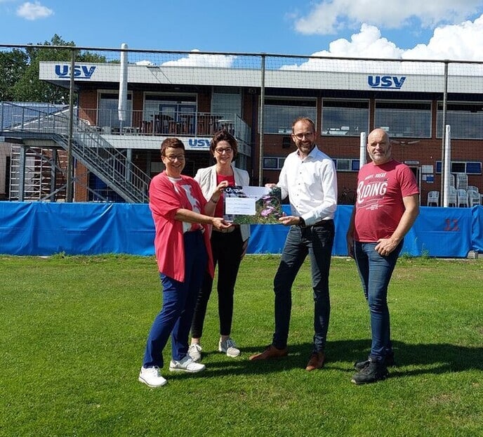 USV ontvangt € 10.000,- vanuit Rabo Coöperatiefonds - Foto: Eigen geleverde foto