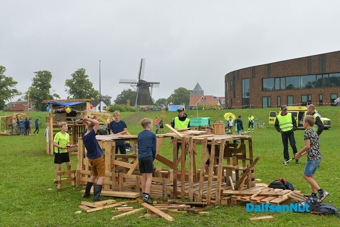 Winnaars Timmerweek Dalfsen, De Klimparkkids! - Foto: Johan Bokma