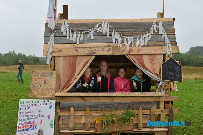 Winnaars Timmerweek Dalfsen, De Klimparkkids! - Foto: Johan Bokma