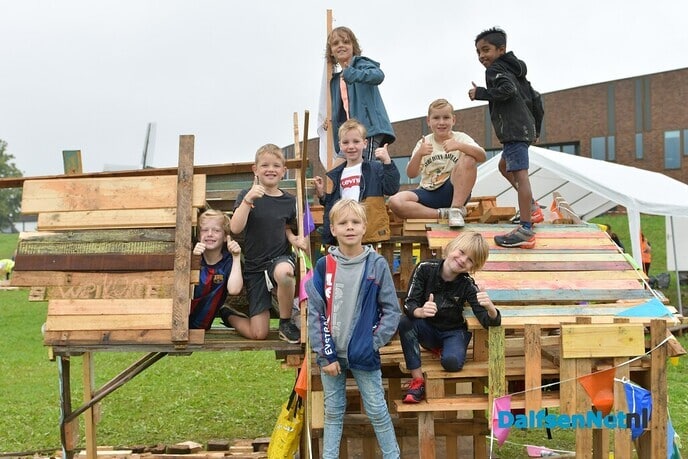 Winnaars Timmerweek Dalfsen, De Klimparkkids! - Foto: Johan Bokma