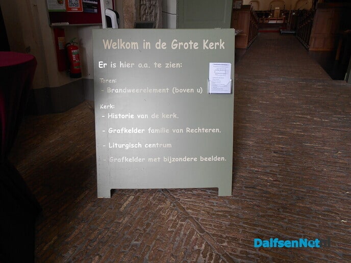De grote kerk is weer te bezoeken