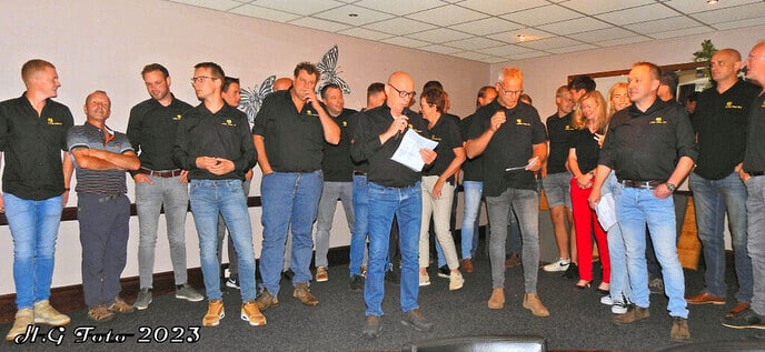 Herman Krul 50 jaar in dienst bij LMB Prins.
