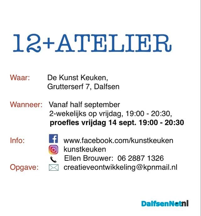 Tekenen & Schilderen voor tieners - Foto: Ingezonden foto