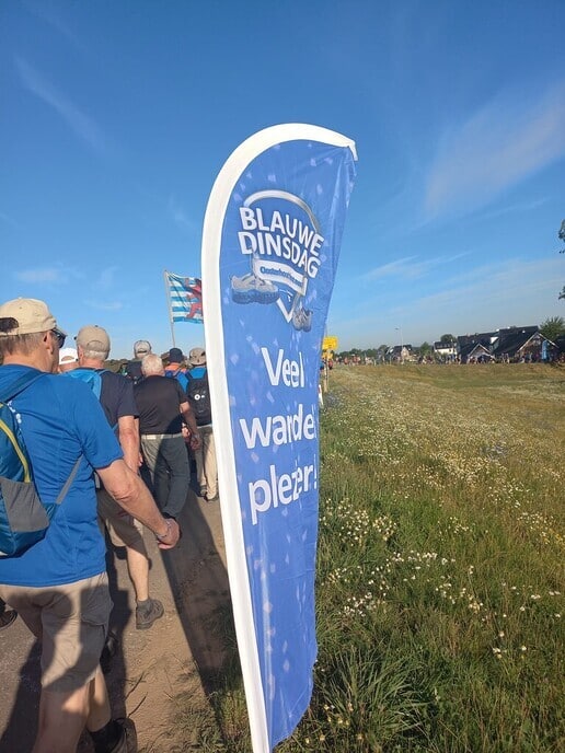 Verslag dag 1 van wandelende Dalfsenaren in Nijmegen - Foto: Ingezonden foto