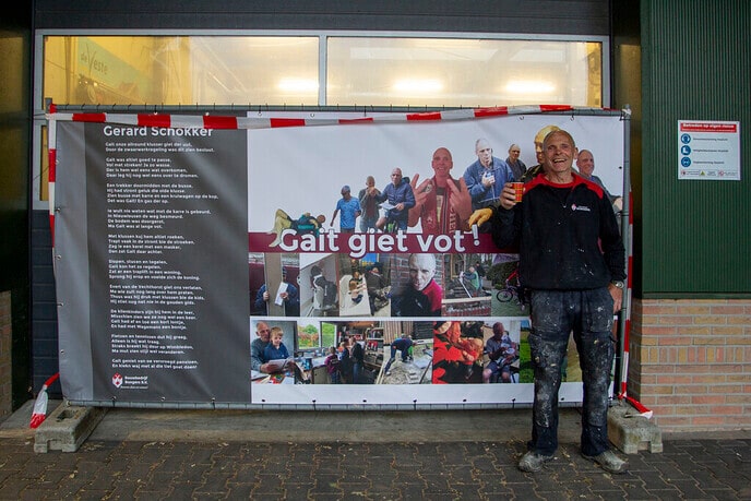 Gerard Schokker met vroegpensioen - Foto: Ingezonden foto