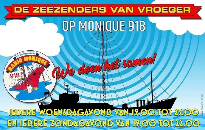 Steeds meer belangstelling voor Zeezenders van vroeger - Foto: Ingezonden foto