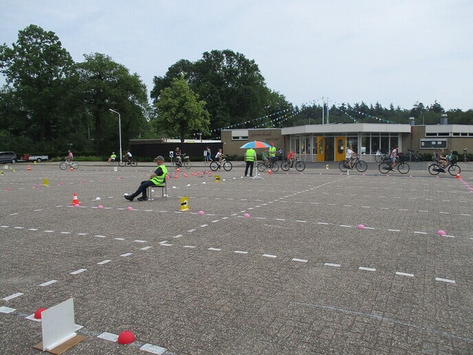 Fietstraining  voor Basisschool leerlingen - Foto: Ingezonden foto