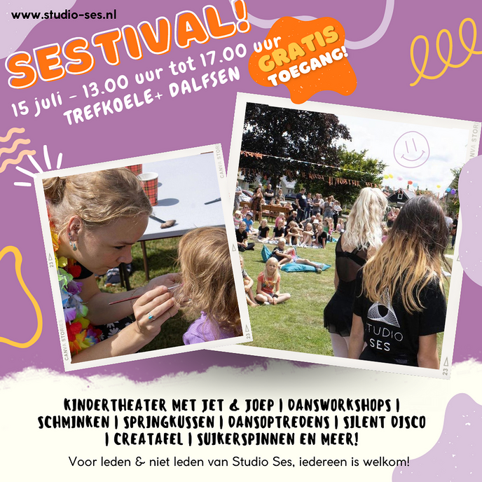 Kinderfestival het ‘Sestival’ bij Trefkoele+ - Foto: Ingezonden foto