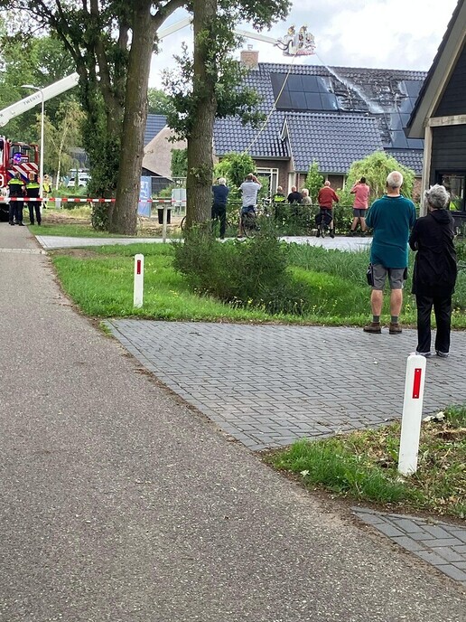 Woning brand Lemele - Foto: Wim Jansen