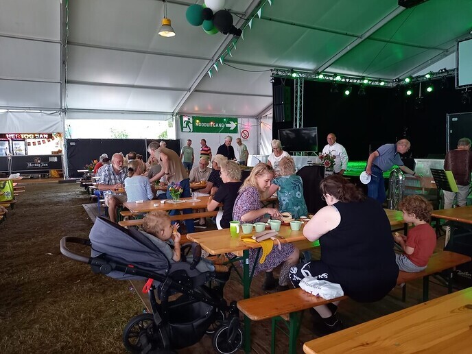 Ontbijten tijdens de Pompdagen - Foto: Ingezonden foto