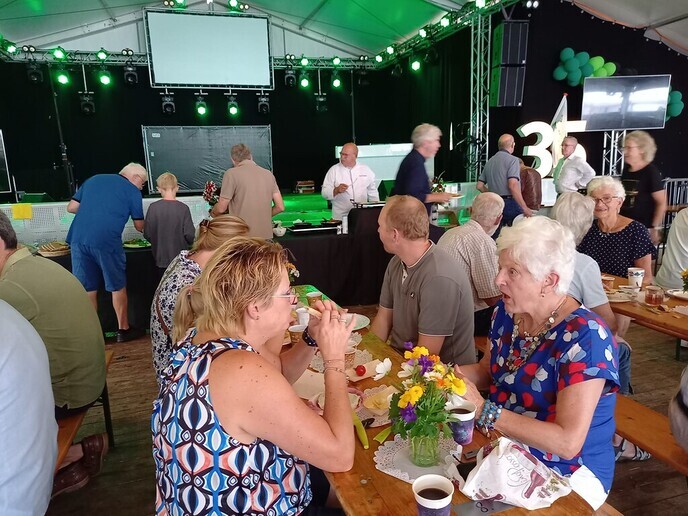 Ontbijten tijdens de Pompdagen - Foto: Ingezonden foto