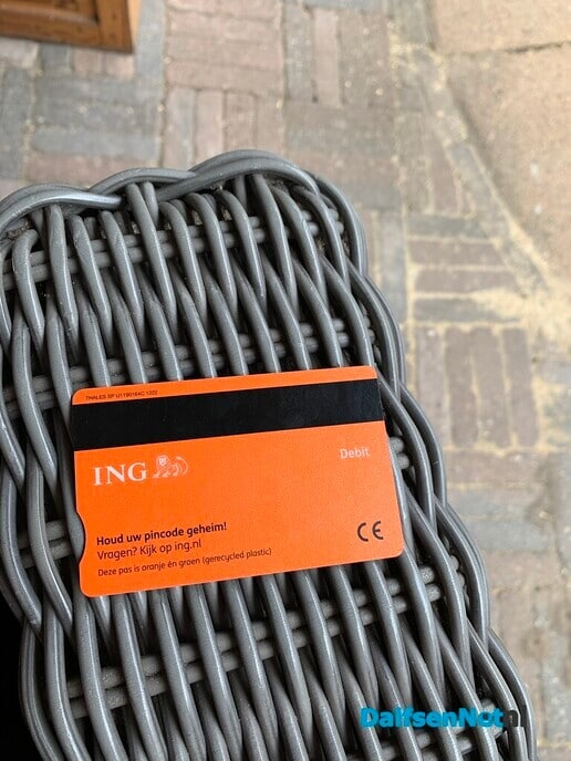 Pinpas gevonden - Foto: Ingezonden foto
