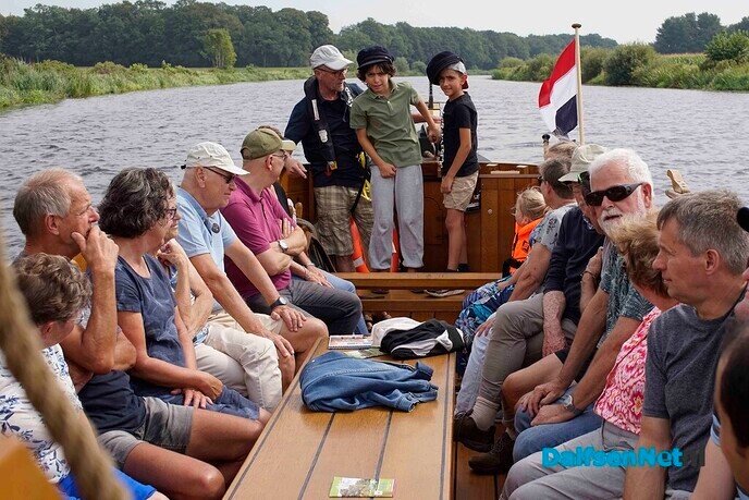 Met de Vechtzomp Dalfsen naar stuw Vechterweerd - Foto: Paul Scholten
