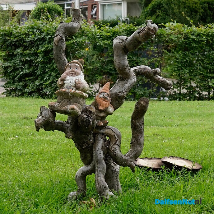 Kabouters van Dalfsenaar Klaas van Leusen  zijn naar zonnige oord vertrokken - Foto: Paul Scholten