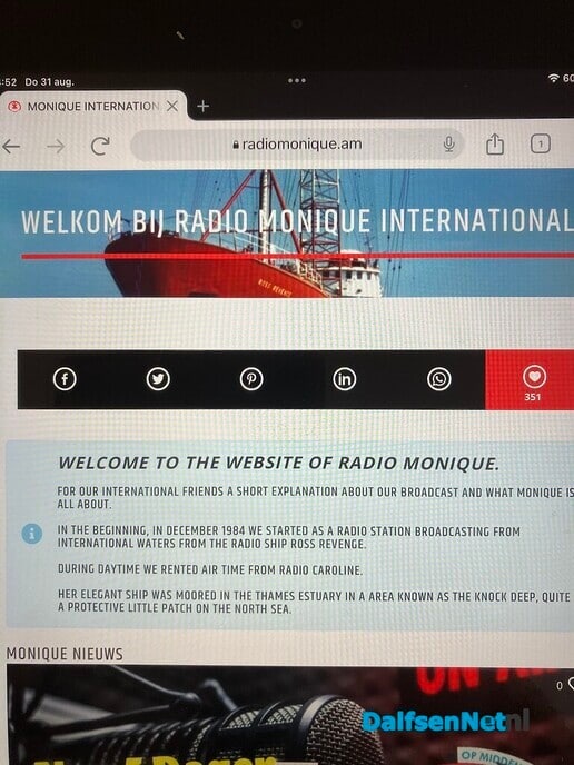 De hobby van Paul Scholten: Radio Monique Internationaal: Duidelijk anders - Foto: Paul Scholten