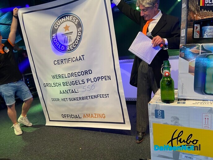 Topsfeer tijdens de woensdag van het Sukerbietenfeest - Foto: Ingezonden foto