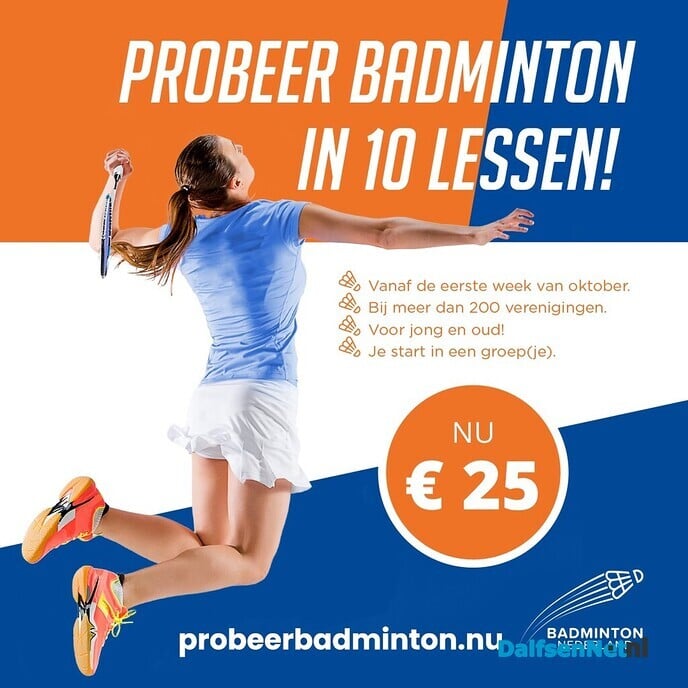 Probeerbadminton.nu ook bij BC Trefzeker - Foto: Ingezonden foto