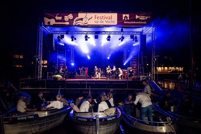 Een weekend lang fantastische muzikale Festival de Vecht evenementen in Ommen