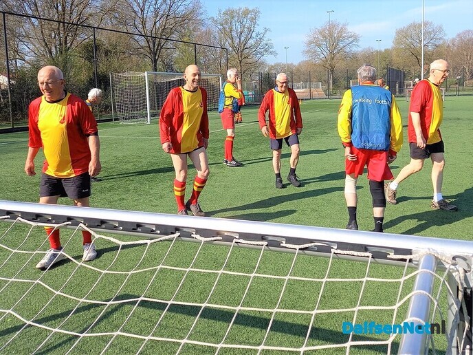 Walking Football op sportpark Gerner - Foto: Ingezonden foto