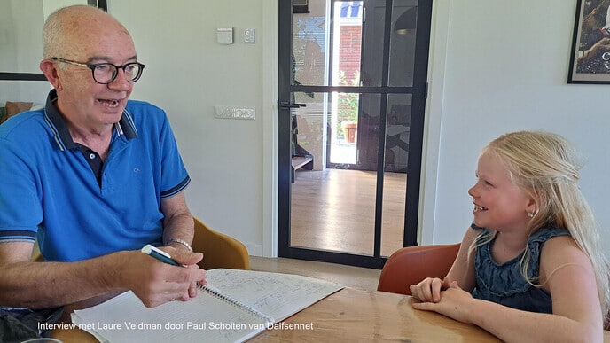 Laure Veldman wordt de nieuwe kinderburgemeester - Foto: Eigen geleverde foto