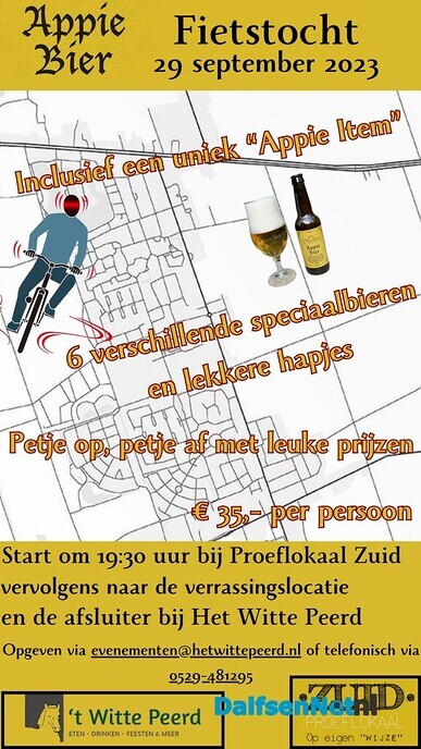 De eerste Appie Biertocht - Foto: Ingezonden foto