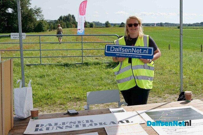Foto met bordje Dalfsennet - Foto: Paul Scholten