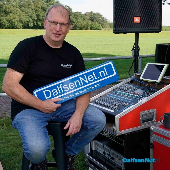 Foto met bordje Dalfsennet - Foto: Paul Scholten