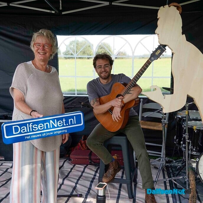 Foto met bordje Dalfsennet - Foto: Paul Scholten