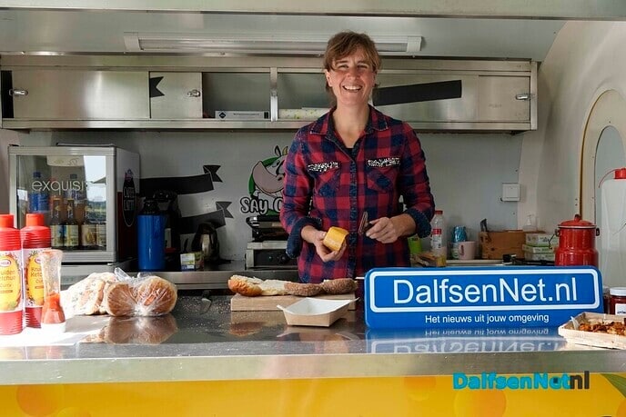 Foto met bordje Dalfsennet - Foto: Paul Scholten
