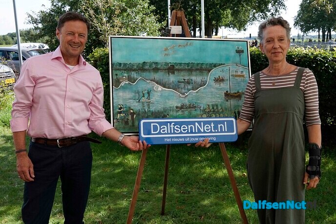 Foto met bordje Dalfsennet - Foto: Paul Scholten