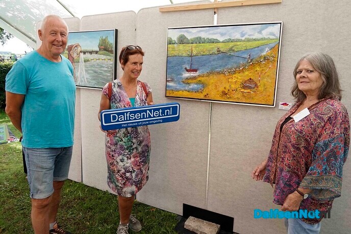 Foto met bordje Dalfsennet - Foto: Paul Scholten
