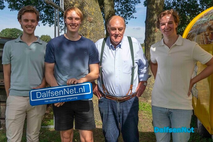 Foto met bordje Dalfsennet - Foto: Paul Scholten